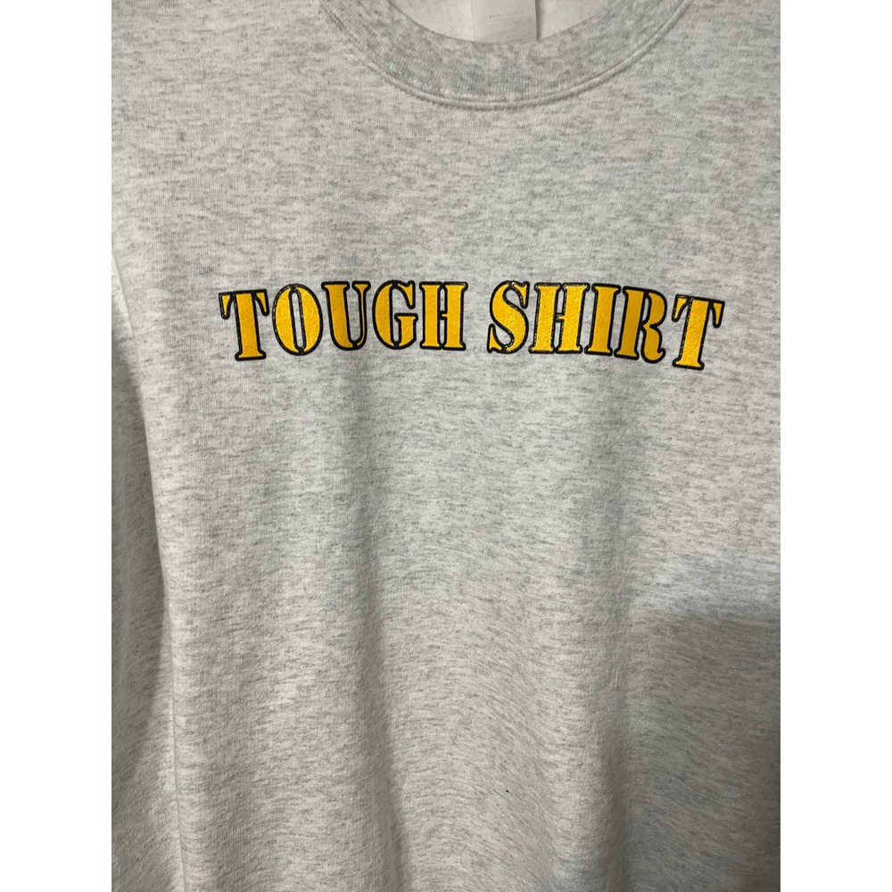 Toughman FX World Championship Series Sweatshirt Mens Graphic‎ Print Gray XL
